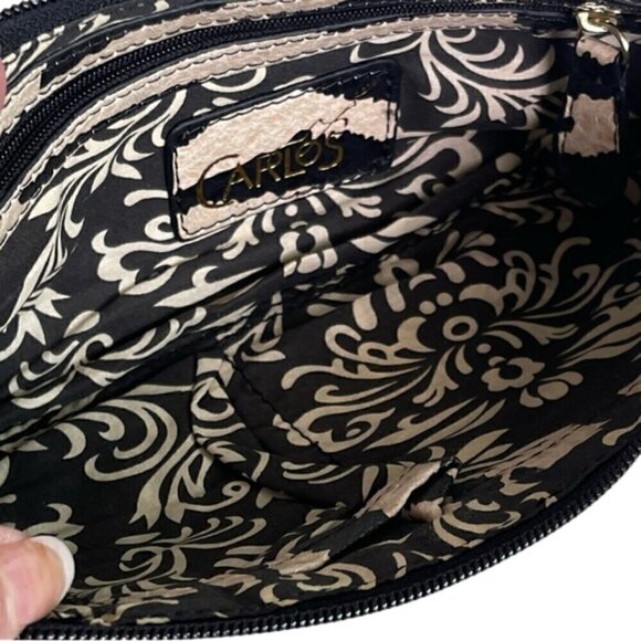 Carlos Santana Zebra Print Wristlet Clutch - Picture 7 of 10